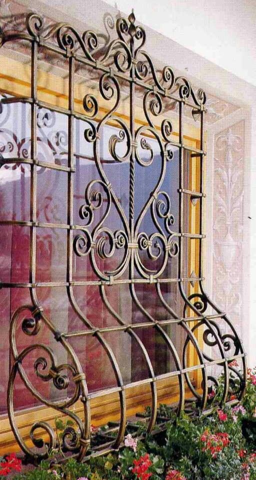 forja decorativa de hierro macizo acabado patina